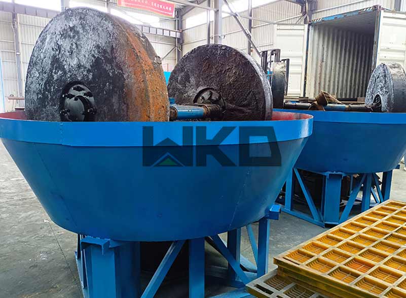 Gold Grinding Pan Mill
