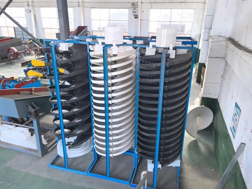 Plastic ABS PP Spiral Chute Concentrator